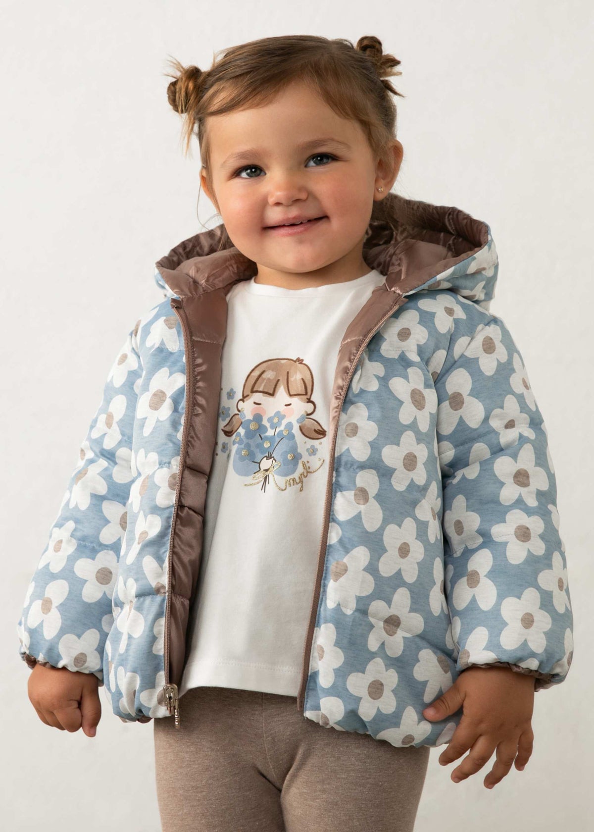Reversible Floral Coat
