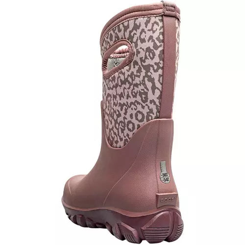 Big Kids' Bogs Classic Seamless Glitter Leopard