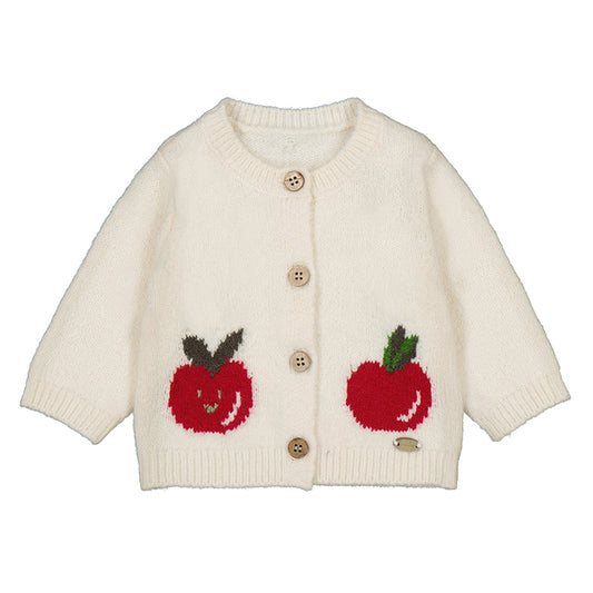 Apple Cardigan & Knit Legging Set