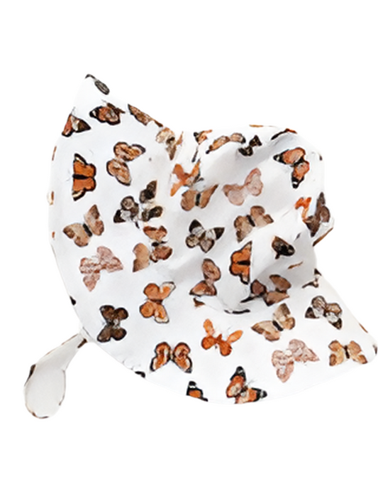 Butterflies Sunhat UPF 50+ with Adjustable Breakaway Strap
