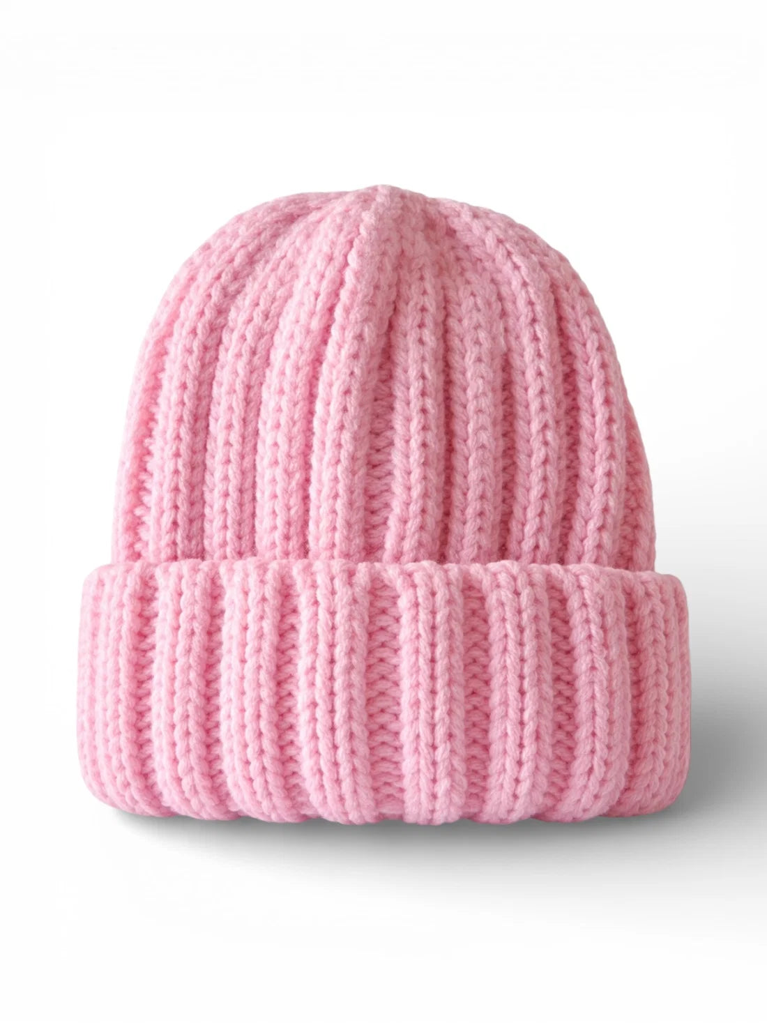 Baby's First Hat, Chunky Knit Pink Sugar