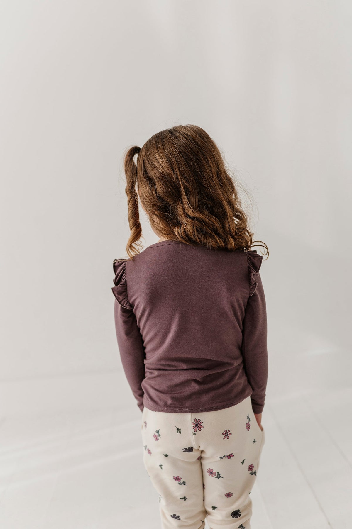 Big Sis Long Sleeve Ruffle Top