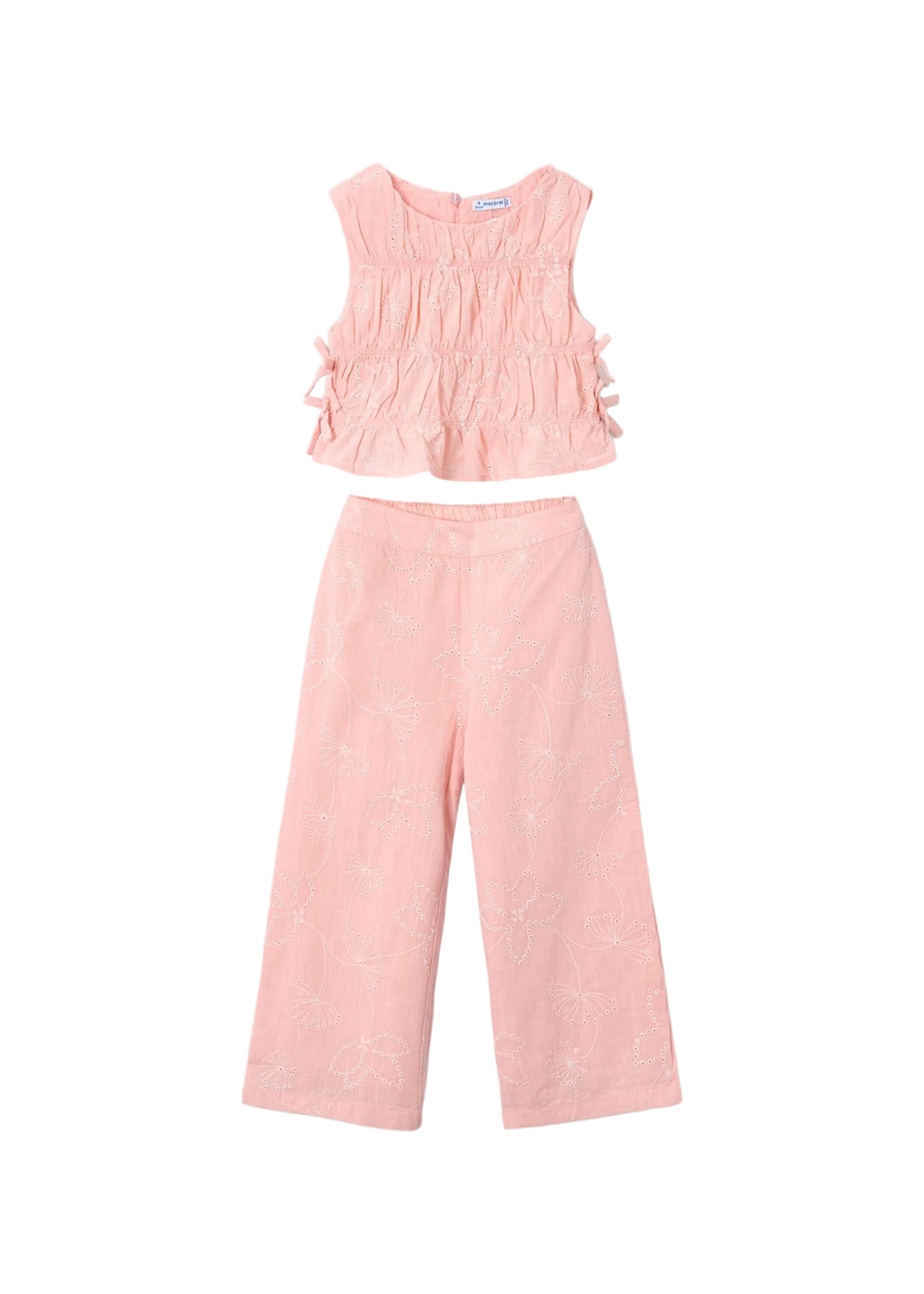 Blossom Pink Eyelet Set