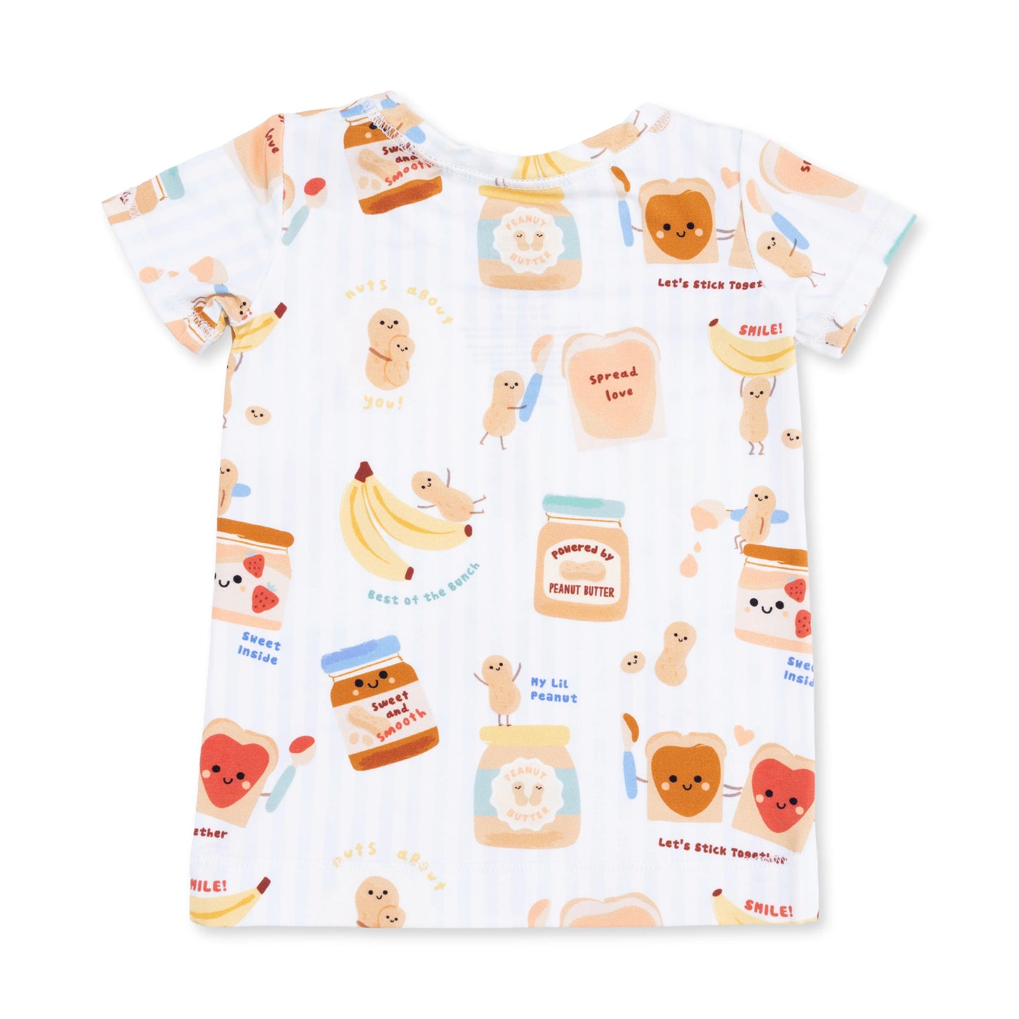 Spread The Love Short Sleeve Loungewear Set