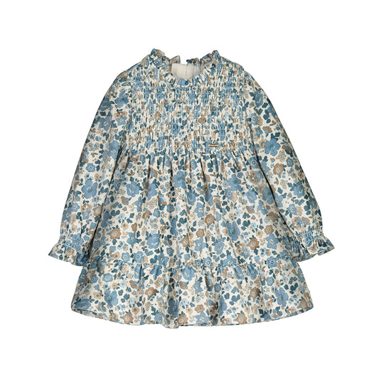 Floral Velvet Dress