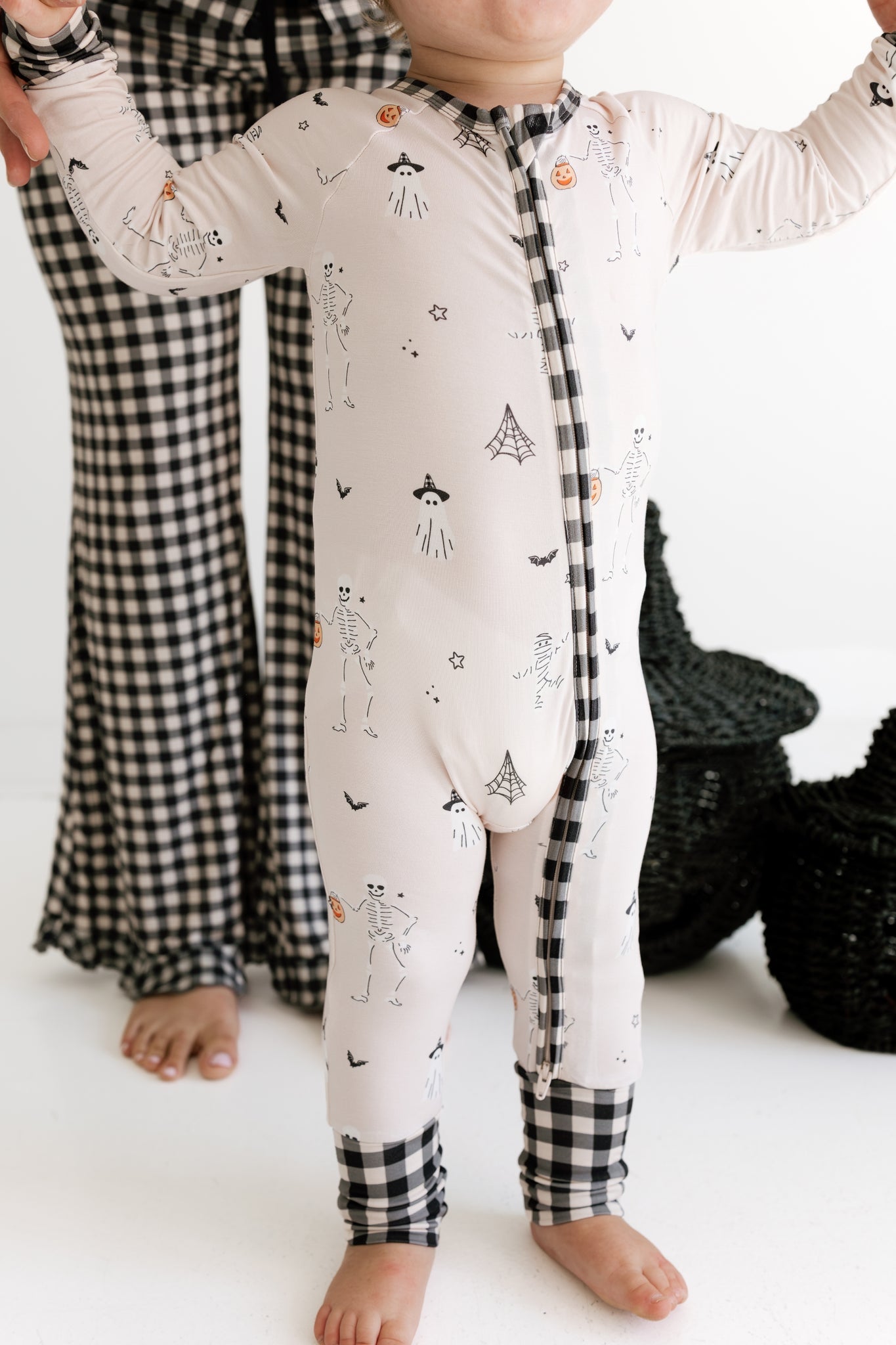 The Boo Crew Zipper Romper