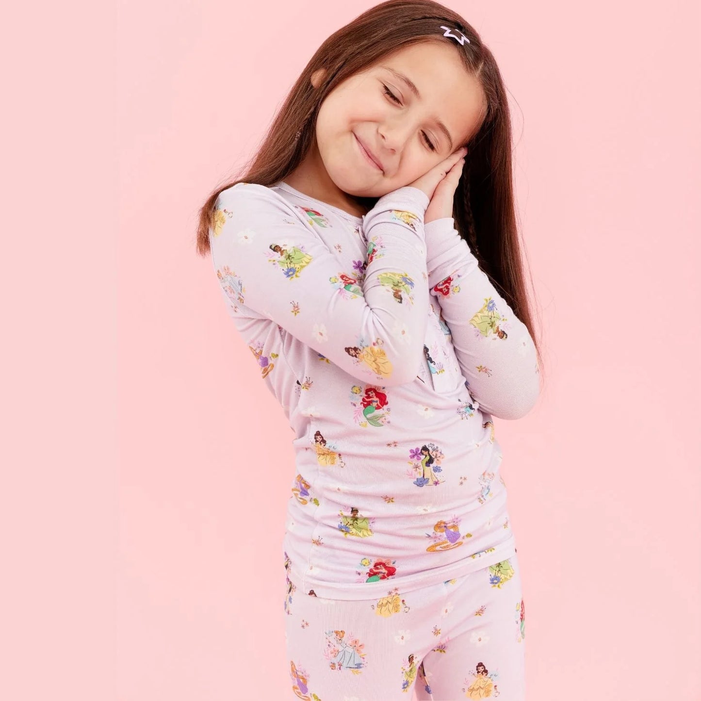 Disney | Magnetic Me Princess Modal Magnetic No Drama Pajama Long Sleeve Set