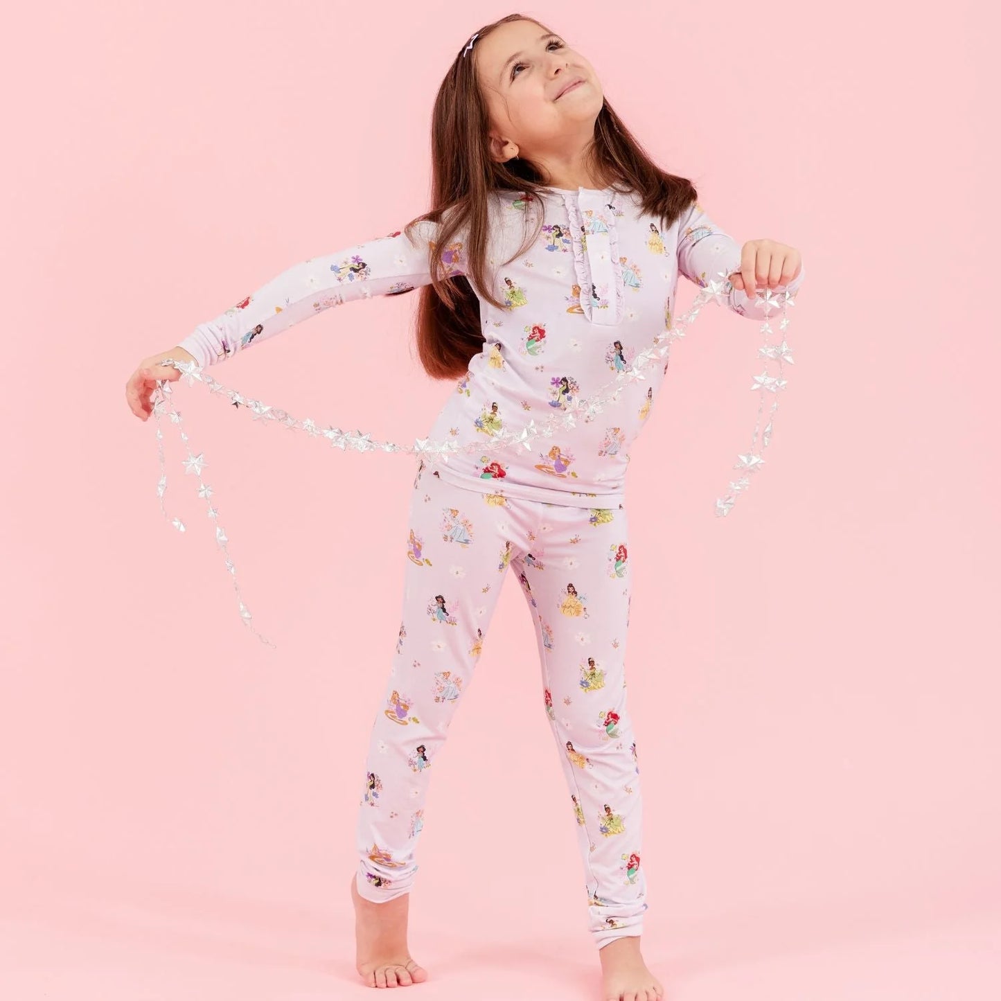 Disney | Magnetic Me Princess Modal Magnetic No Drama Pajama Long Sleeve Set