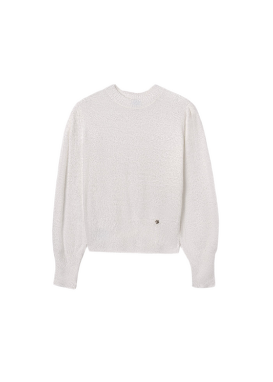 Cozy Winter White Sweater