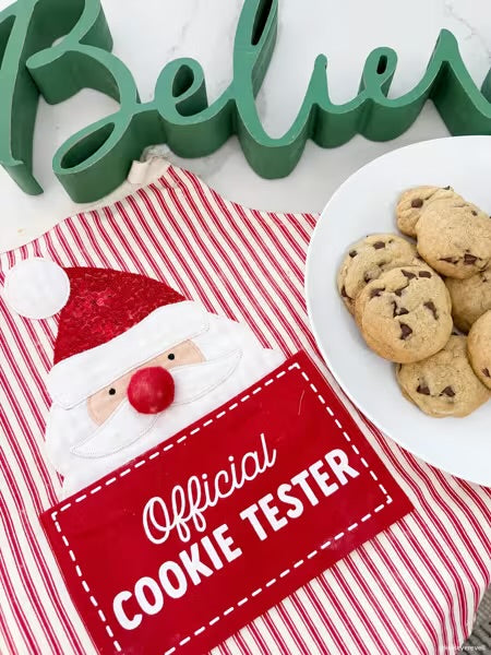 Santa Light-Up Apron & Cookie Cutter Set