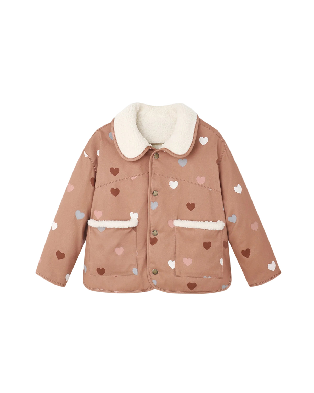 Lily Coat Hearts