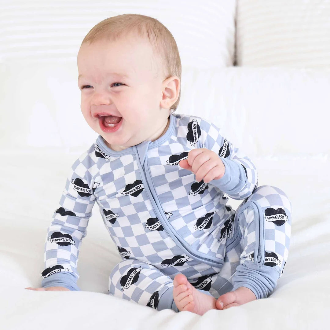 Mama’s Boy Convertible Zip Romper