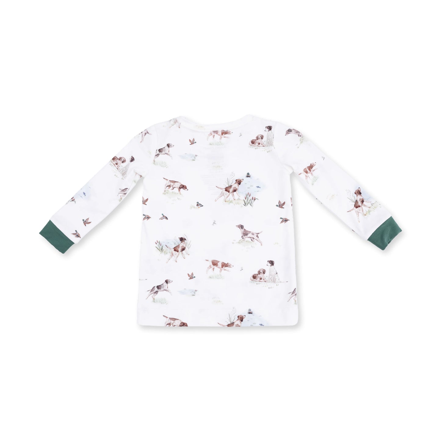 Pointer Pups and Duck Buddies Long Sleeve Loungewear Set
