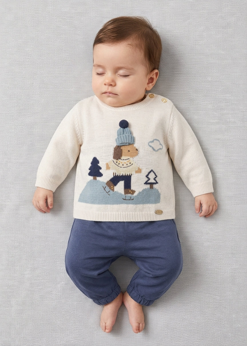 Winter Puppy Sweater & Pant Set