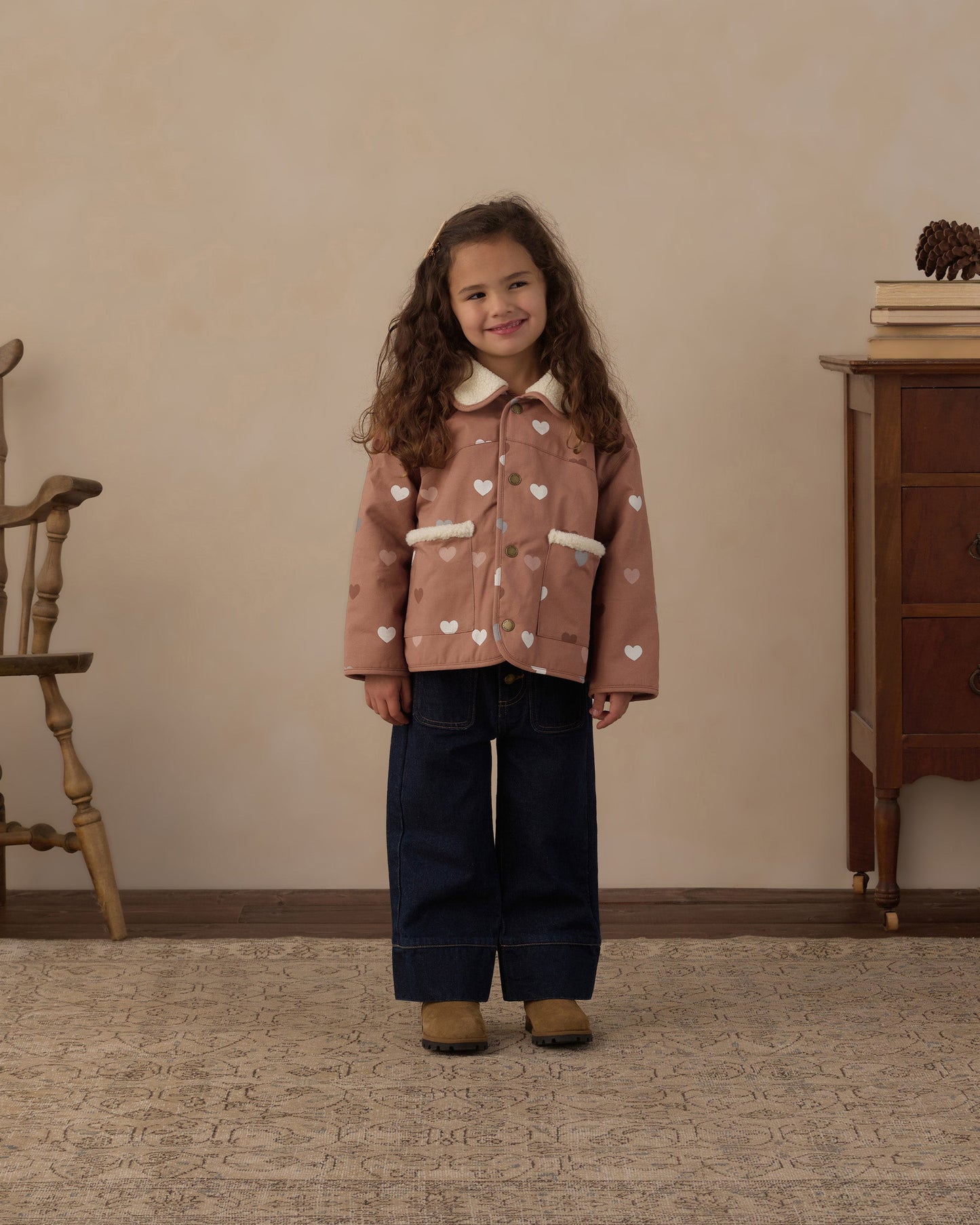 Lily Coat Hearts
