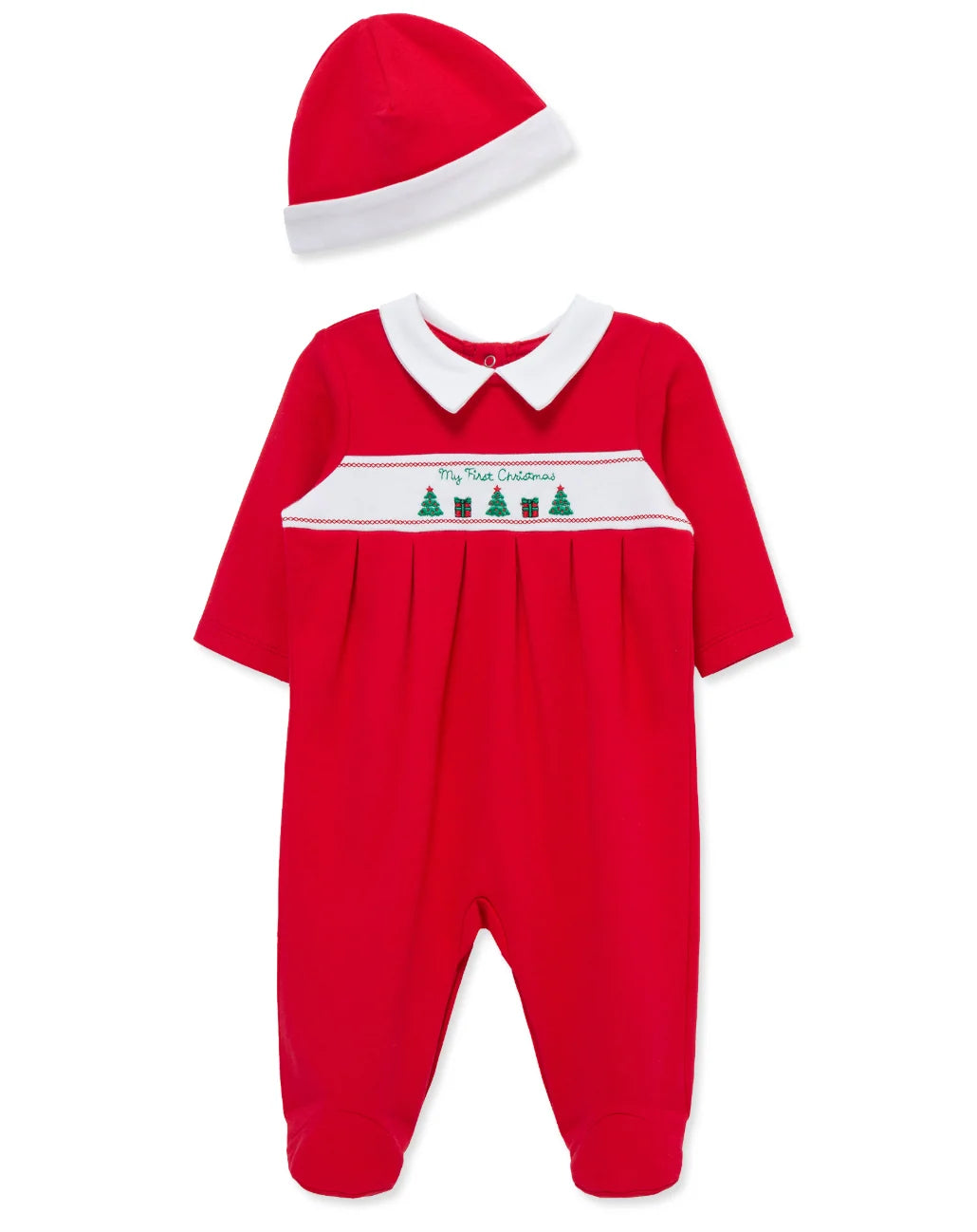 Little Trees Footie & Hat