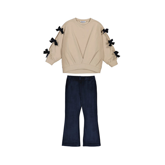 Bow Pullover & Legging Set