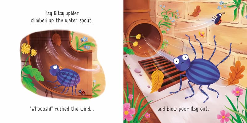 Itsy Bitsy Spider Board Book