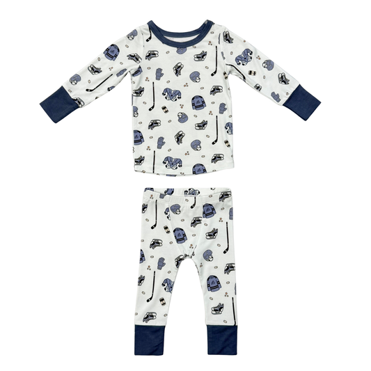 Long Sleeve Lounge Set Hockey