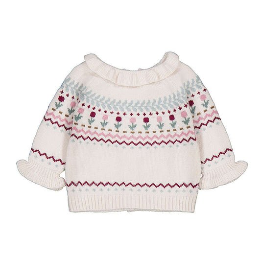 Knit Floral Sweater & Legging Set
