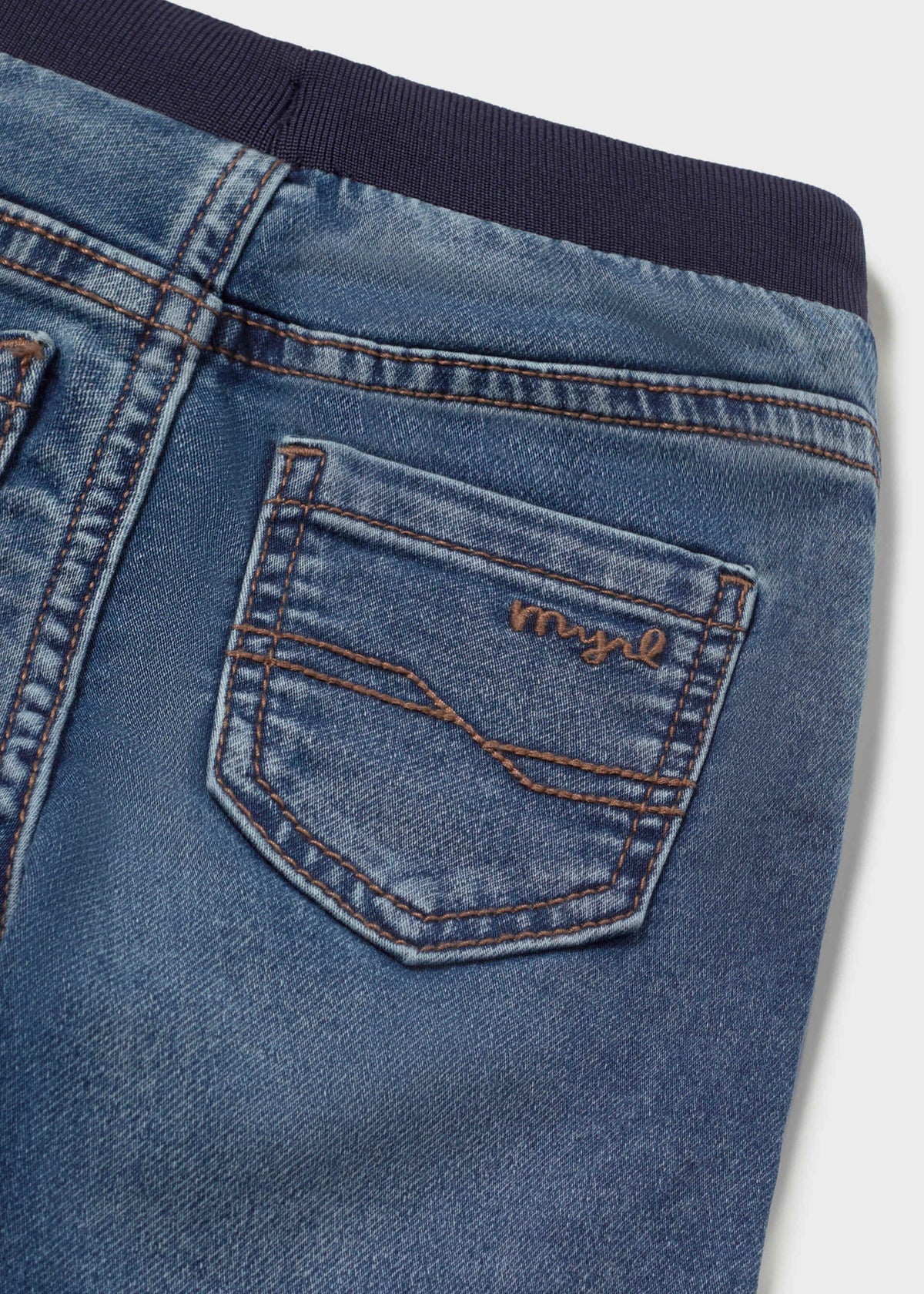 Soft Denim Jogger Jeans