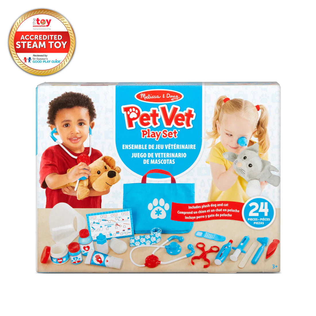 Examine & Treat Pet Vet Play Set