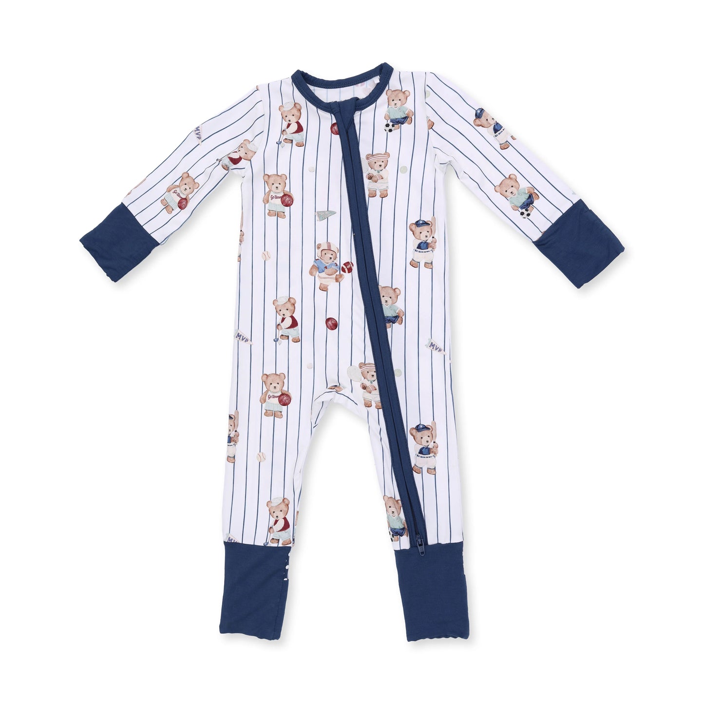 Mixed Sports Bears Convertible Romper