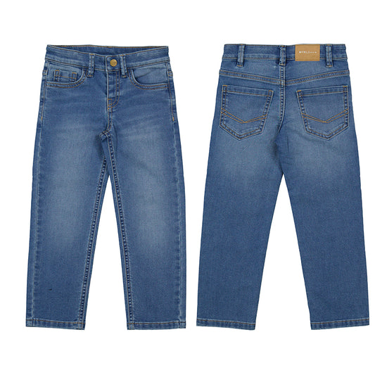 Medium Wash 5 Pocket Jeans