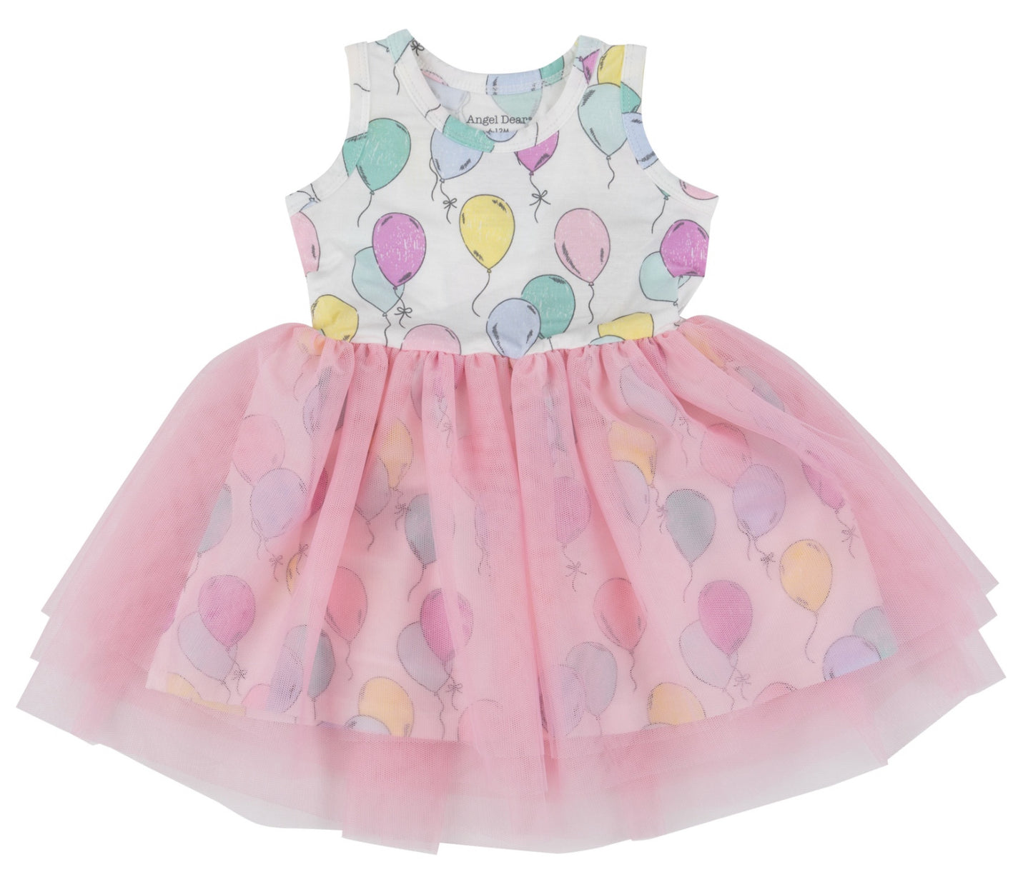 Balloons Twirly Tank Tutu Dress