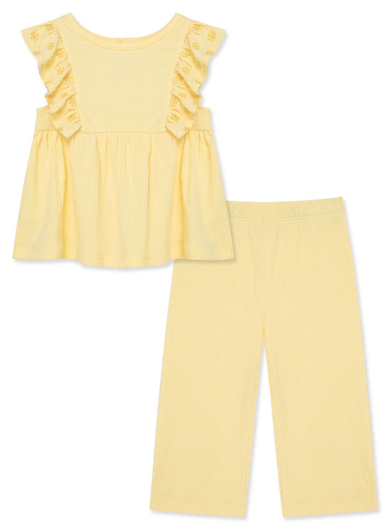 Yellow 2-Piece Pant Set