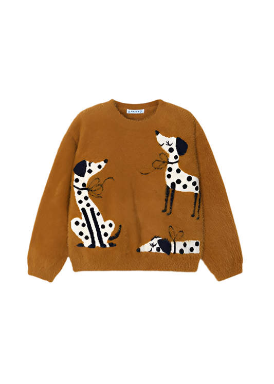 Dalmatian Caramel Sweater