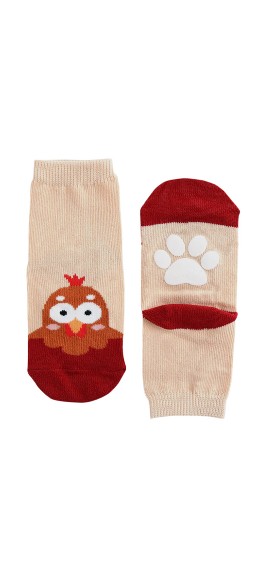 Chicken Zoo Baby Animal Socks