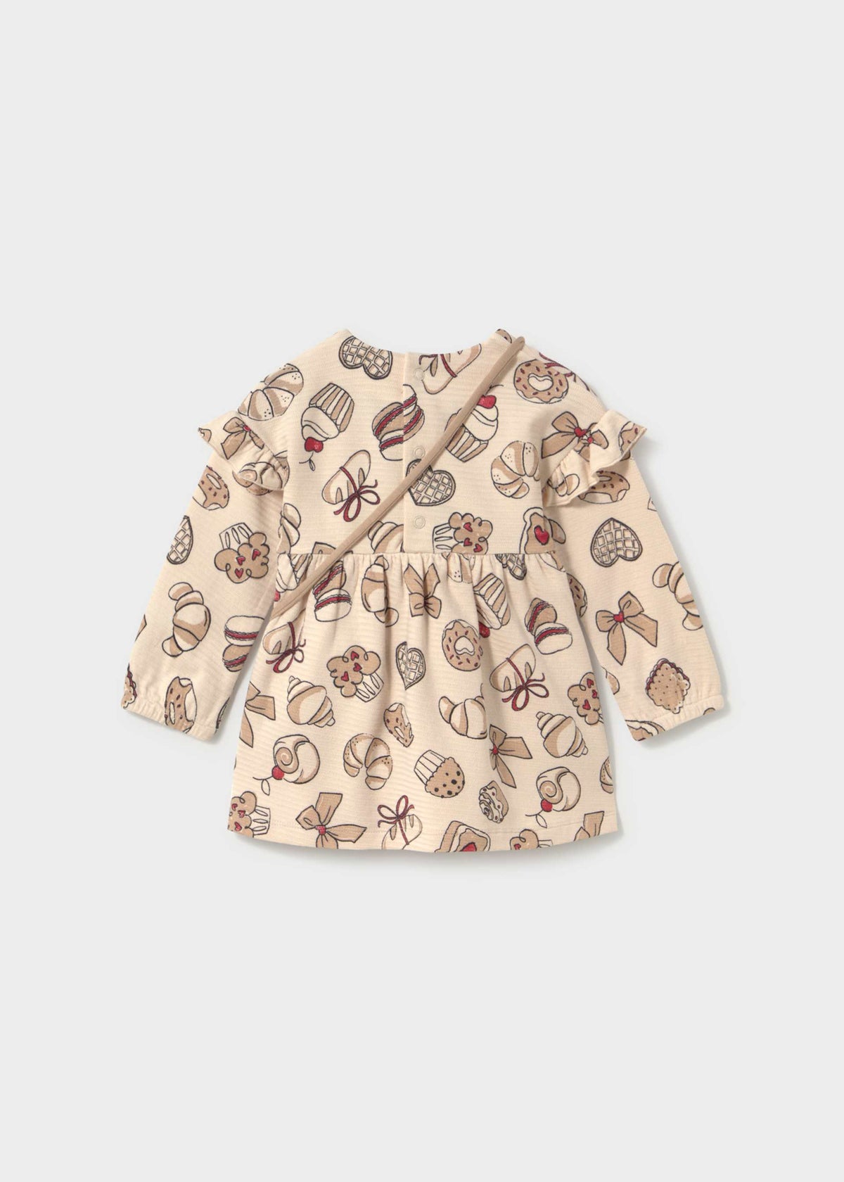 French Croissant Dress & Purse Set