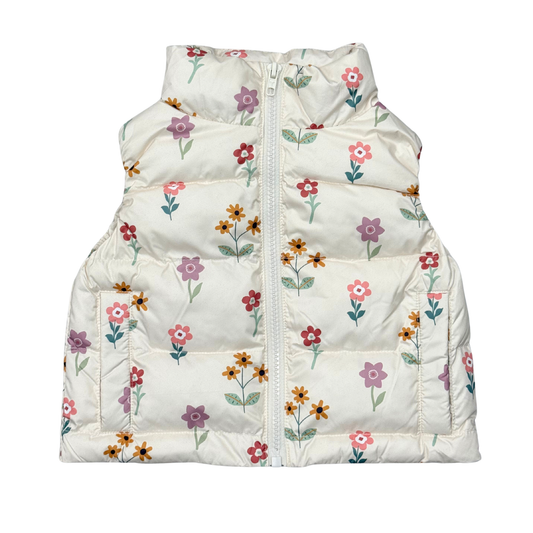 Puffer Vest Meadow Bloom