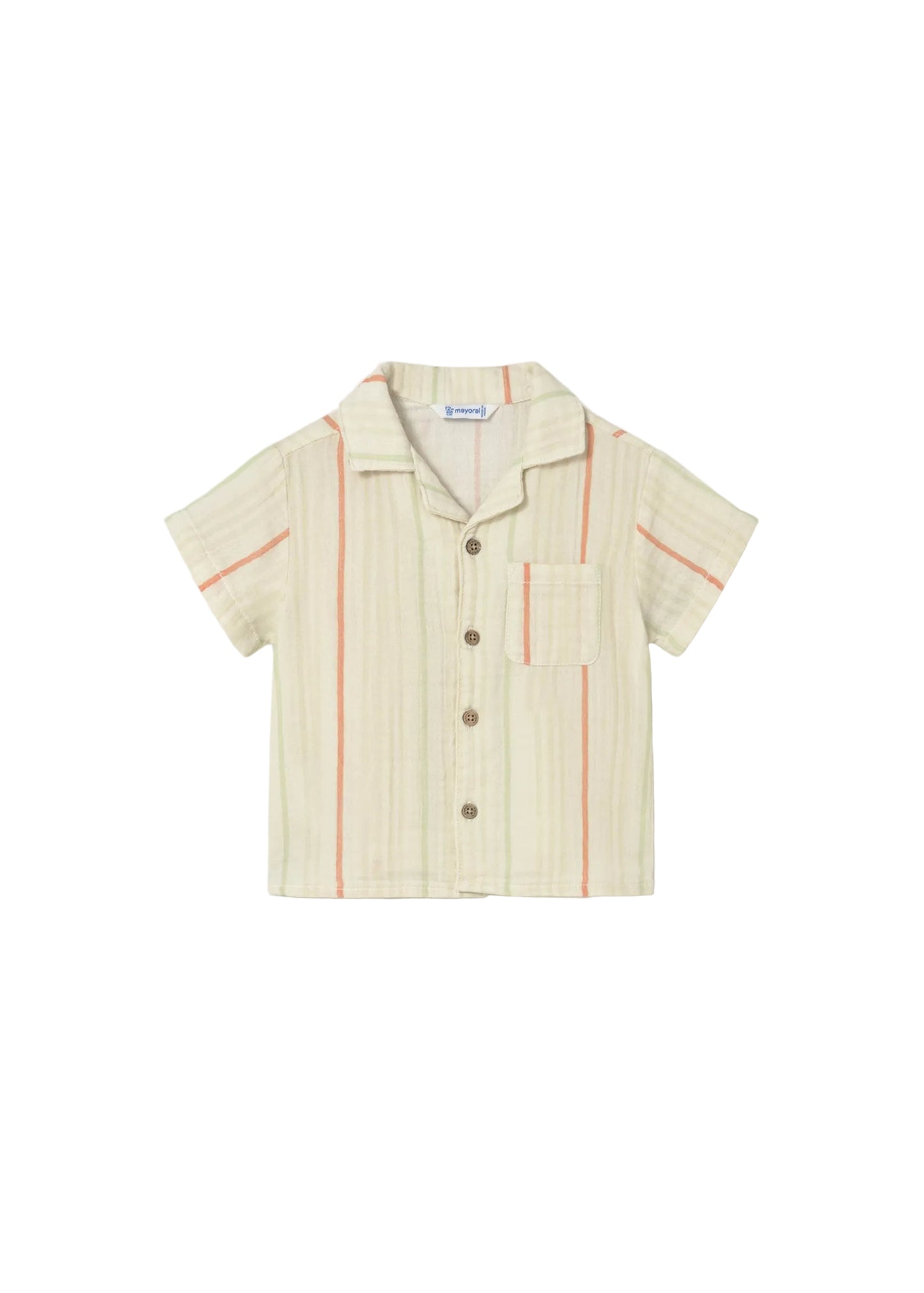 Stripe Short Sleeve Shirt & Short Set