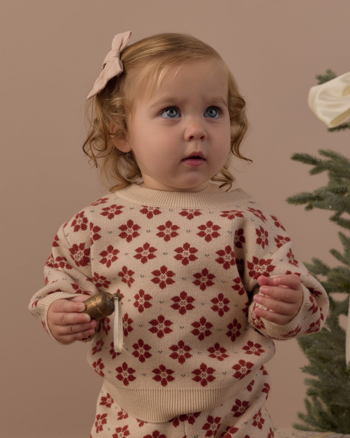Shiloh Sweater Poinsettia