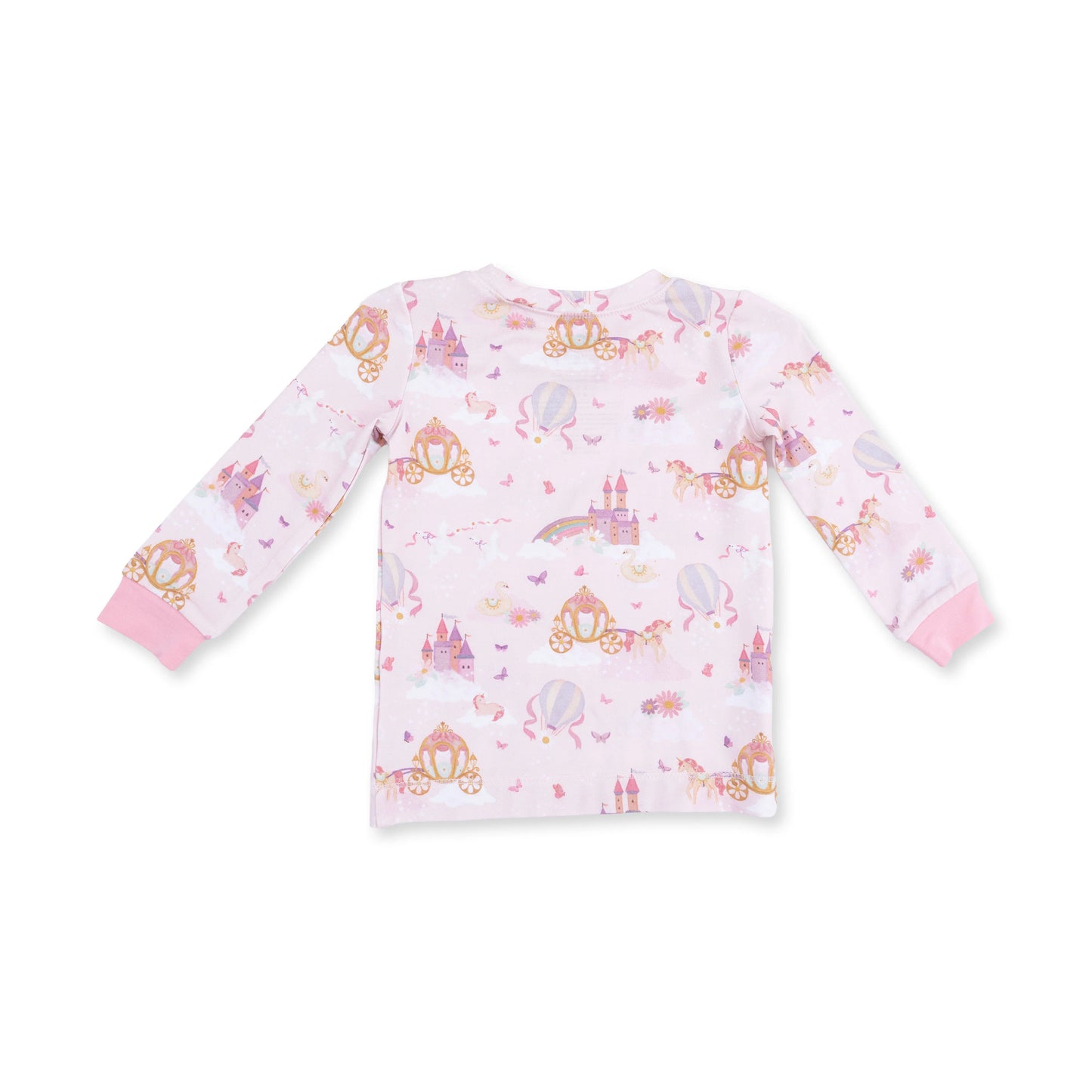 Princess Unicorns and Castle Long Sleeve Loungewear Set