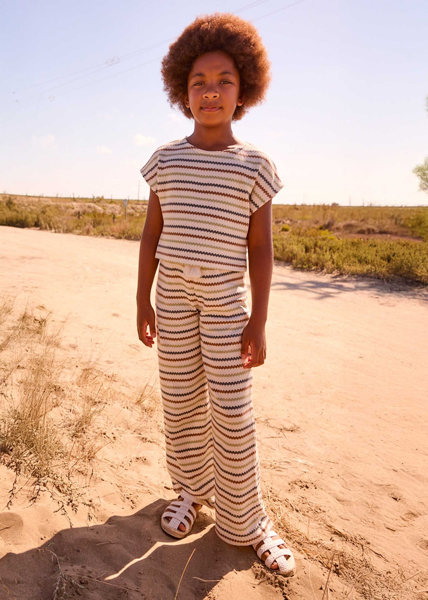 Crochet Top & Pant Set