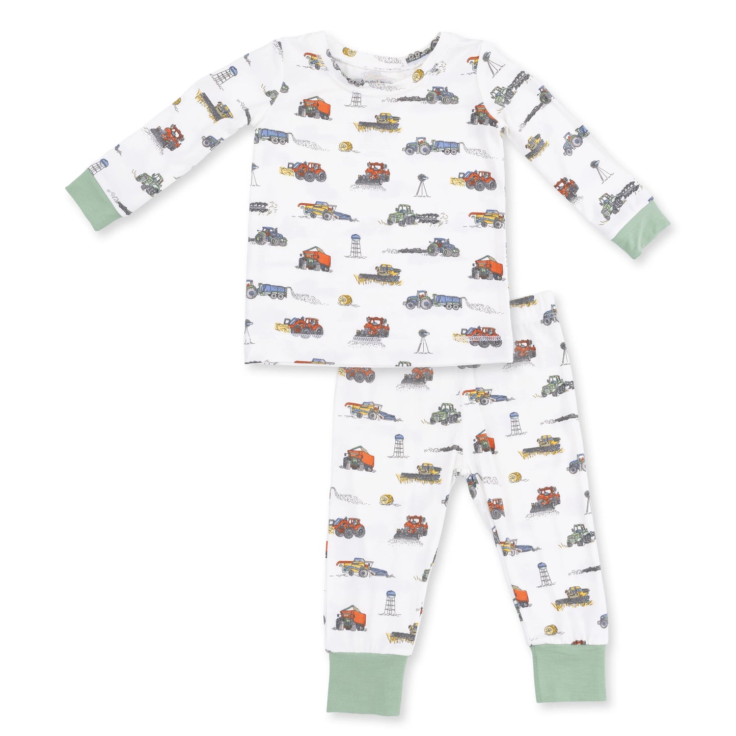 Farm Machines Long Sleeve Loungewear Set