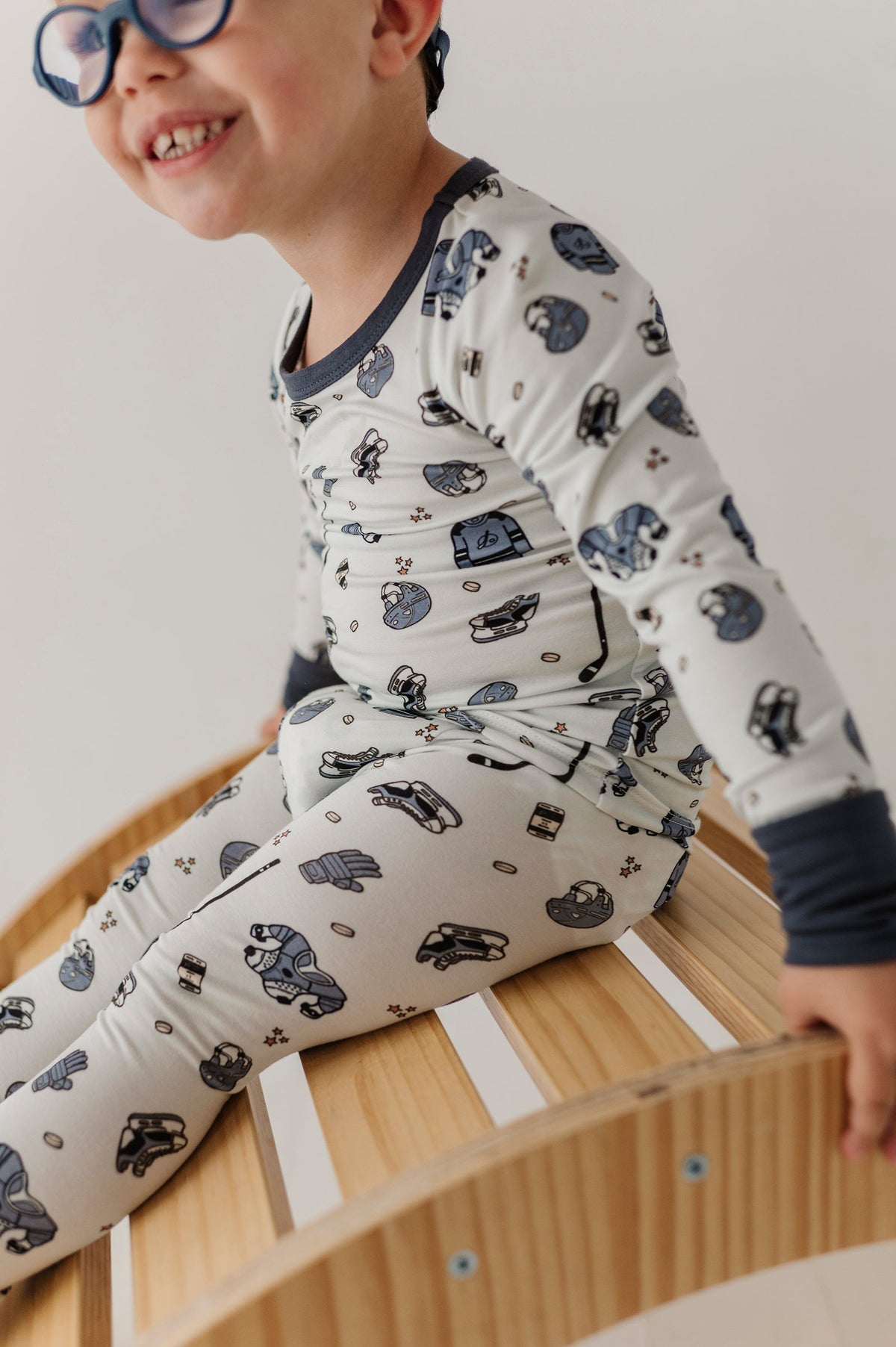 Long Sleeve Lounge Set Hockey