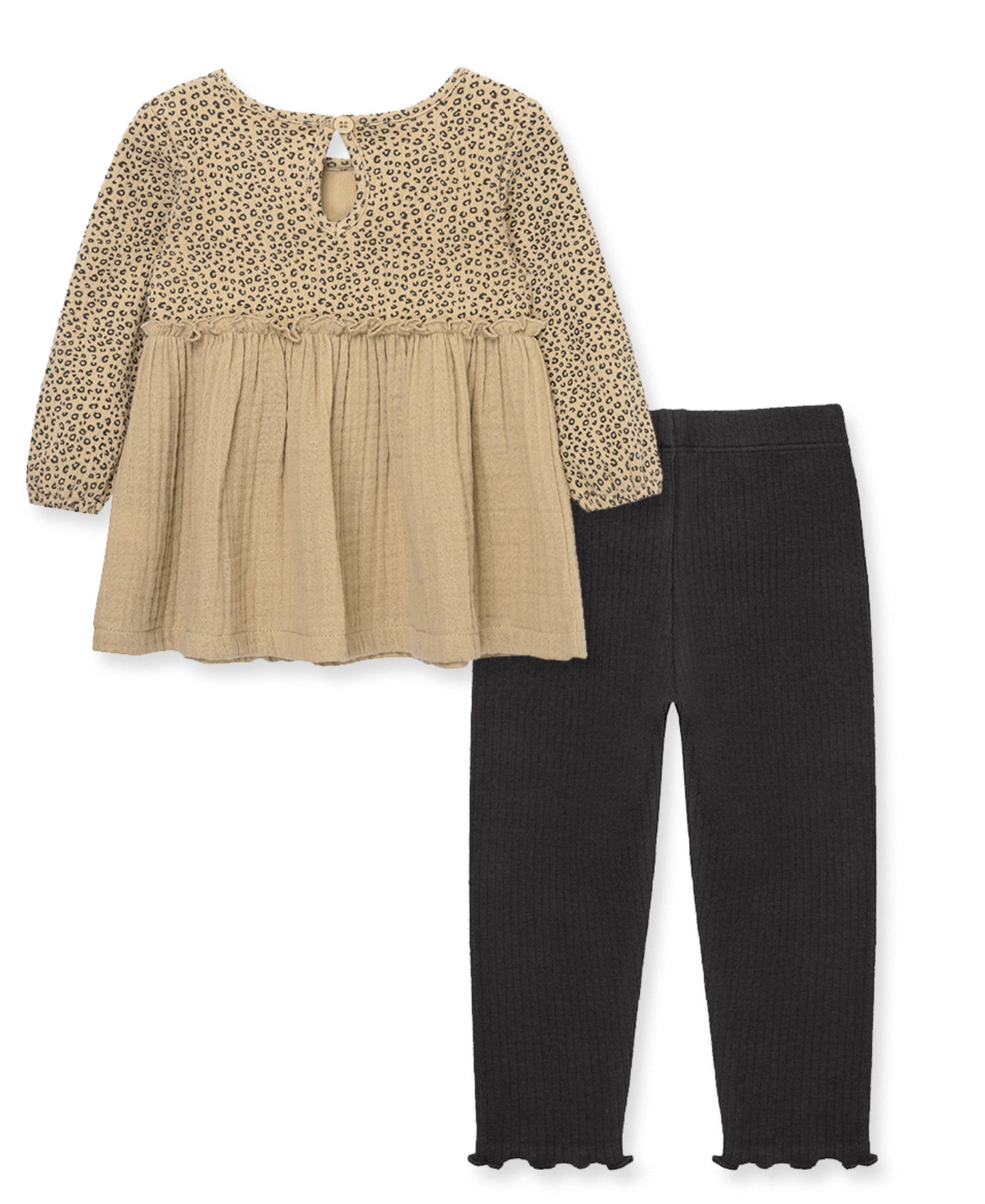 Leopard Tunic and Leggings Set