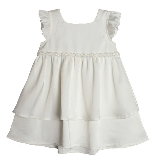 Crystal Flutter Sleeve Dress
