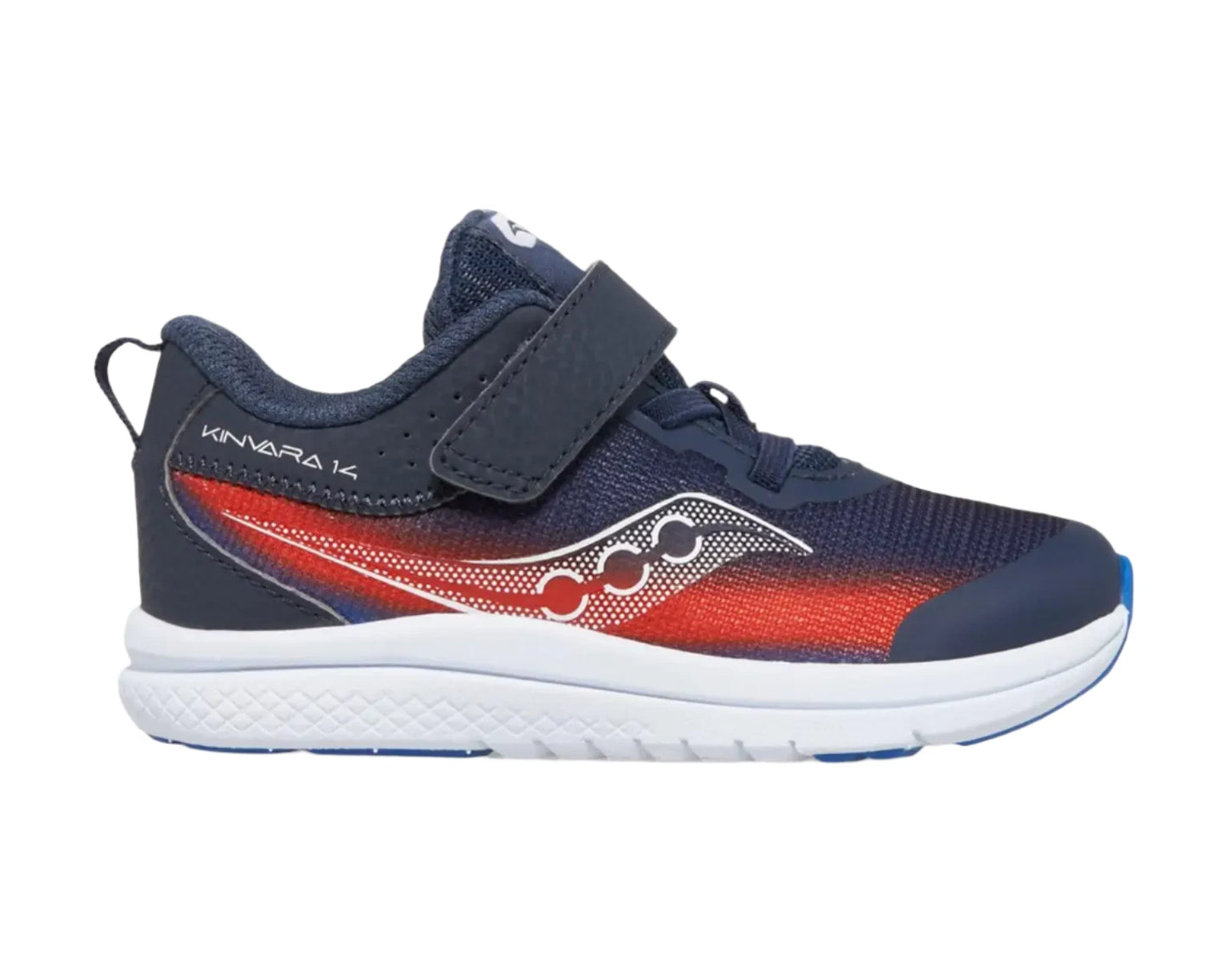 Kinvara 14 A/C Jr Navy/Red