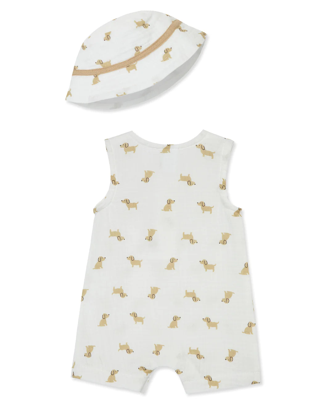 Puppies Romper W/Hat