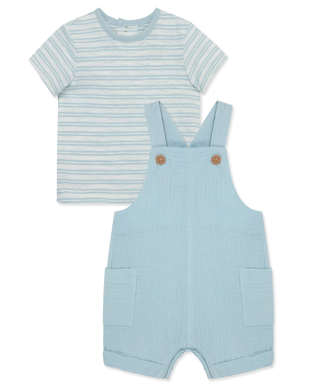 Blue Shortall Set