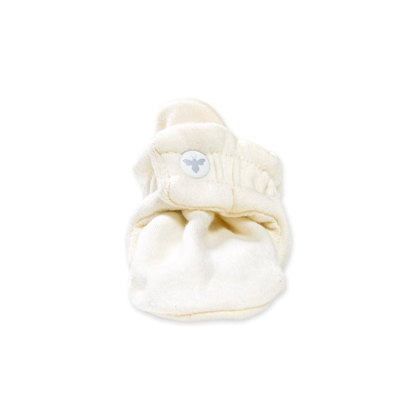 Solid Organic Cotton Baby Booties