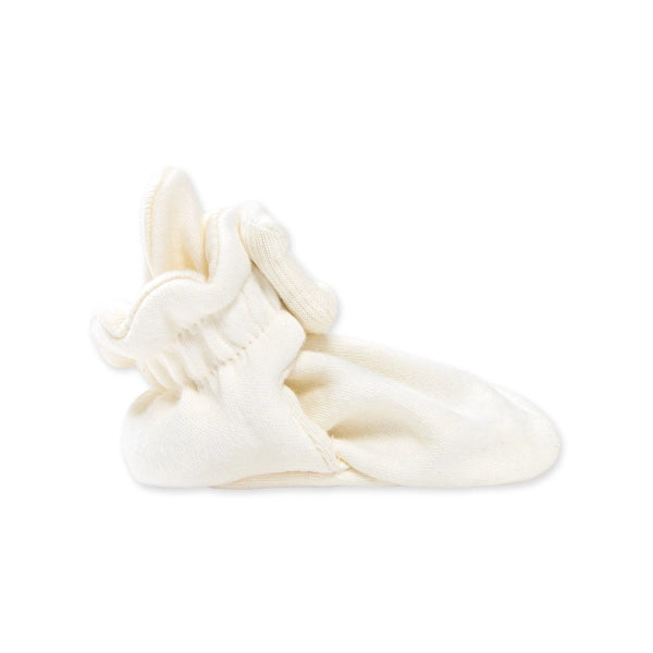 Solid Organic Cotton Baby Booties