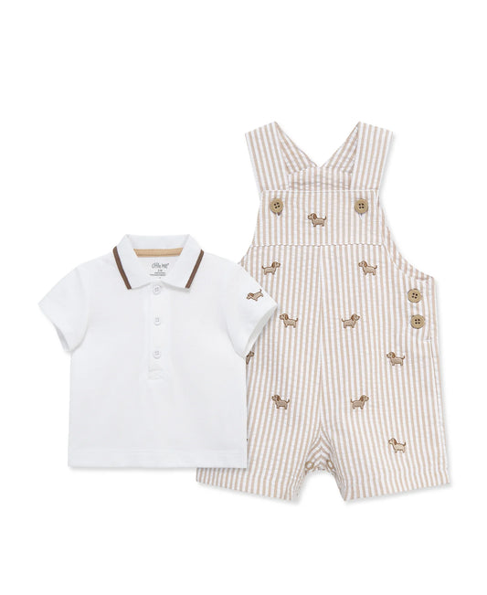 Puppies Woven Shortall Set