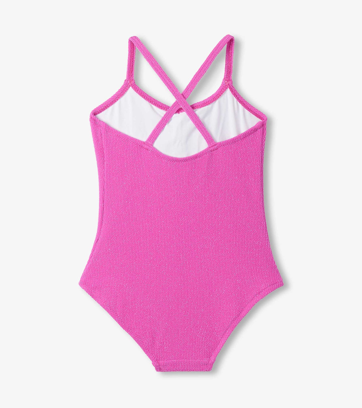 Rose Violet Ruched Front Swimsuit