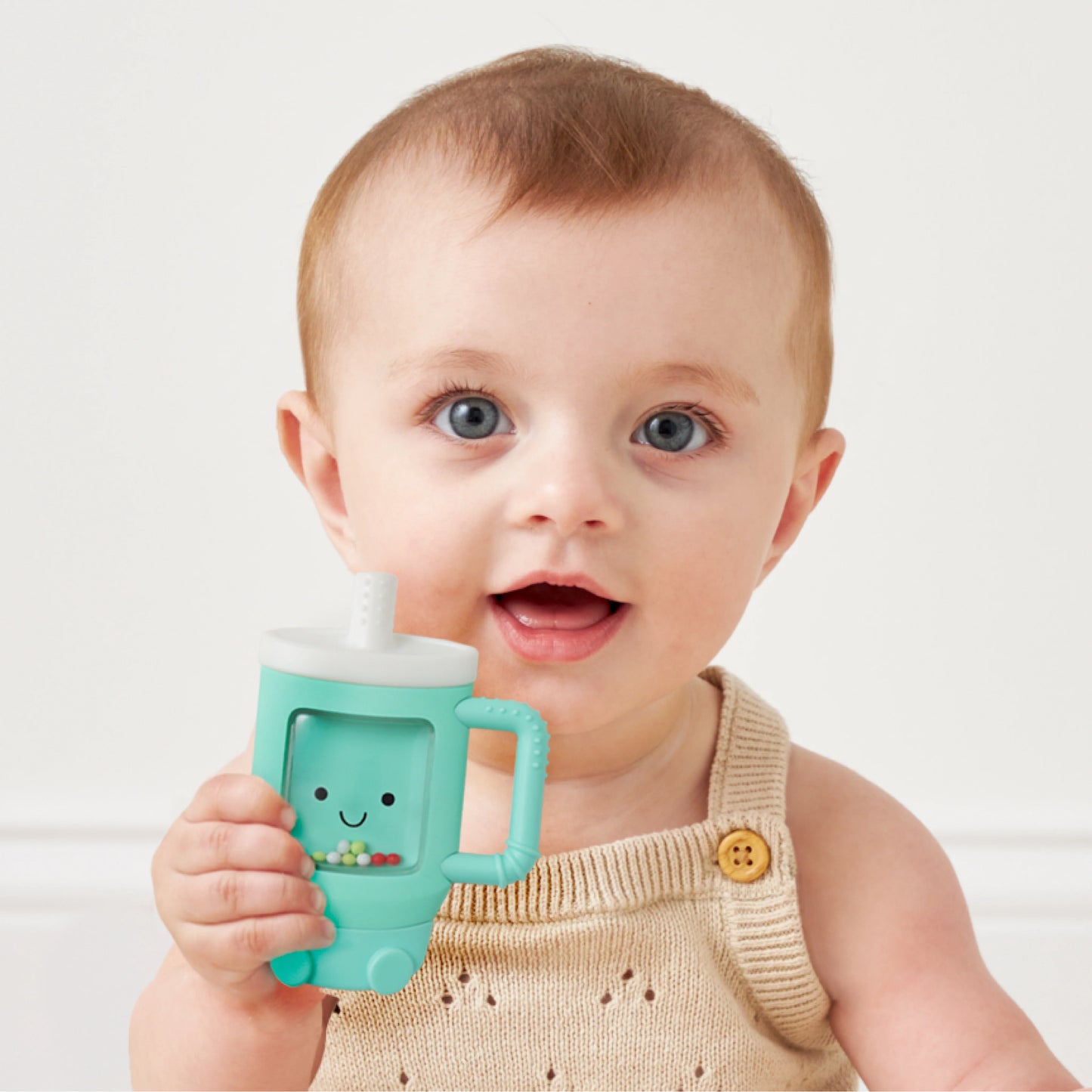 Sweetie Shake Tumbler Teething + Rattle
